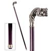 Design Toscano The Padrone Collection: Bulldog Pewter Walking Stick PA6175